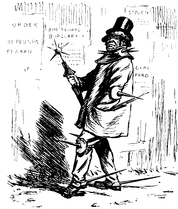 Heavily armed man