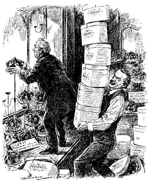 Asquith speaking to Lloyd George.