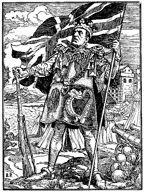 Sir  Edward Carson as King at Arms.