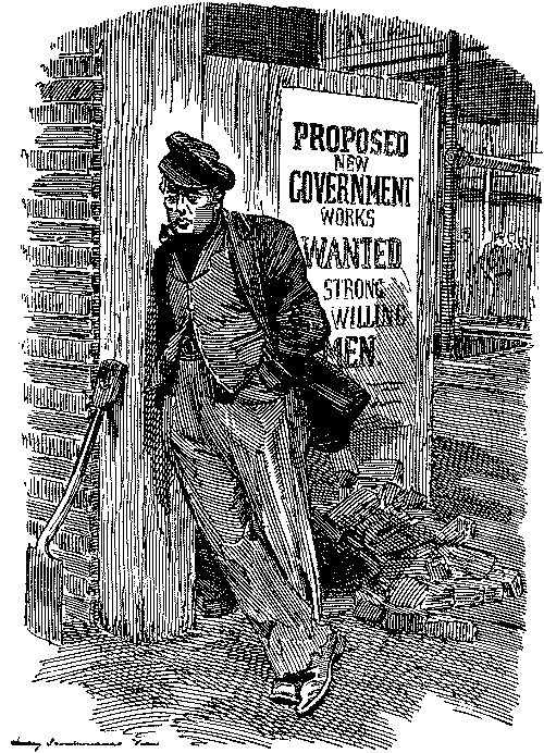 Man leaning against a wall.