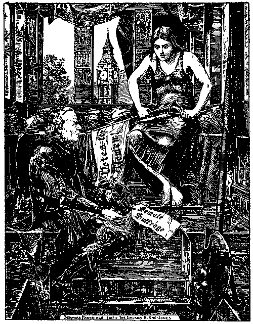 Cartoo, votes for women.