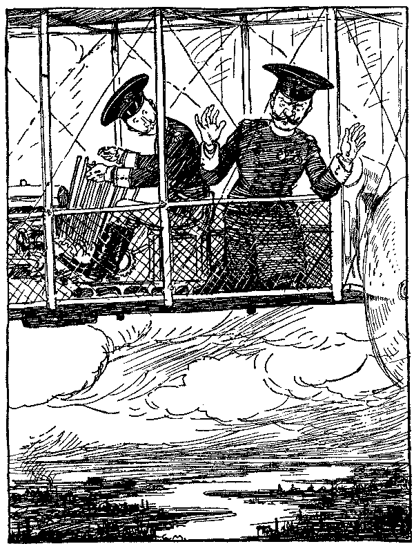 Men in airship.
