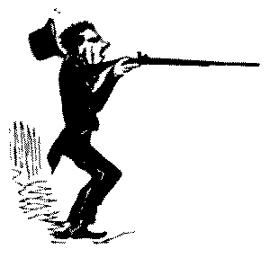 Man with shotgun