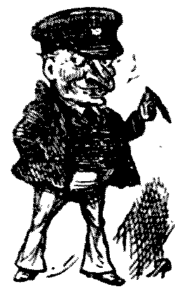Mr. P. with cigar.
