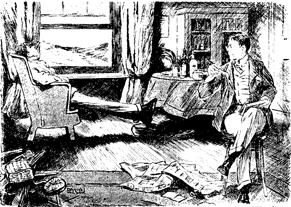 Discussing contents of a letter.