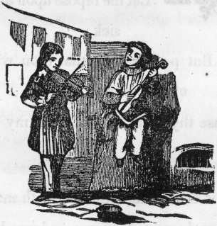 Two musicians playing