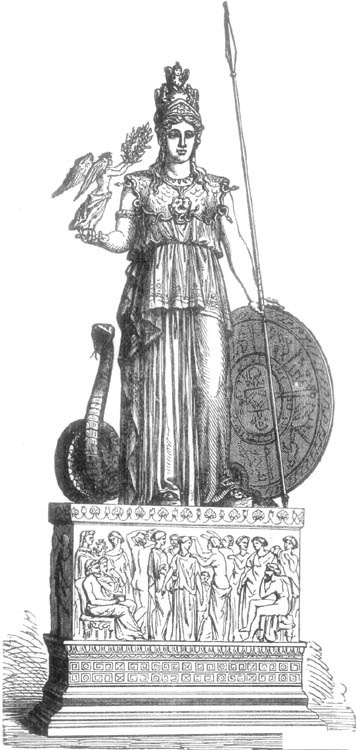 MINERVA, OR PALLAS ATHENE.