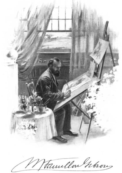 (signed) W Hamilton Gibson frontis, (signed) W Hamilton Gibson