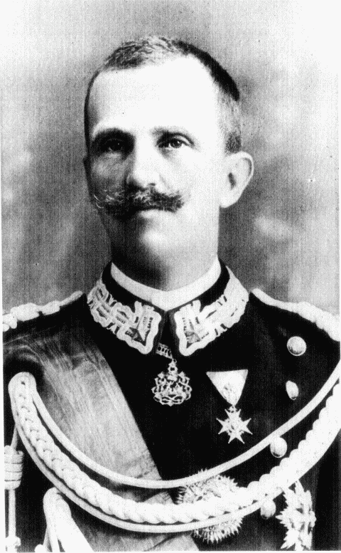 H.M. VITTORIO EMANUELE III.—King of Italy.