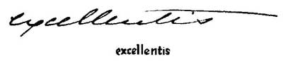 Hand written signature Hand written signature