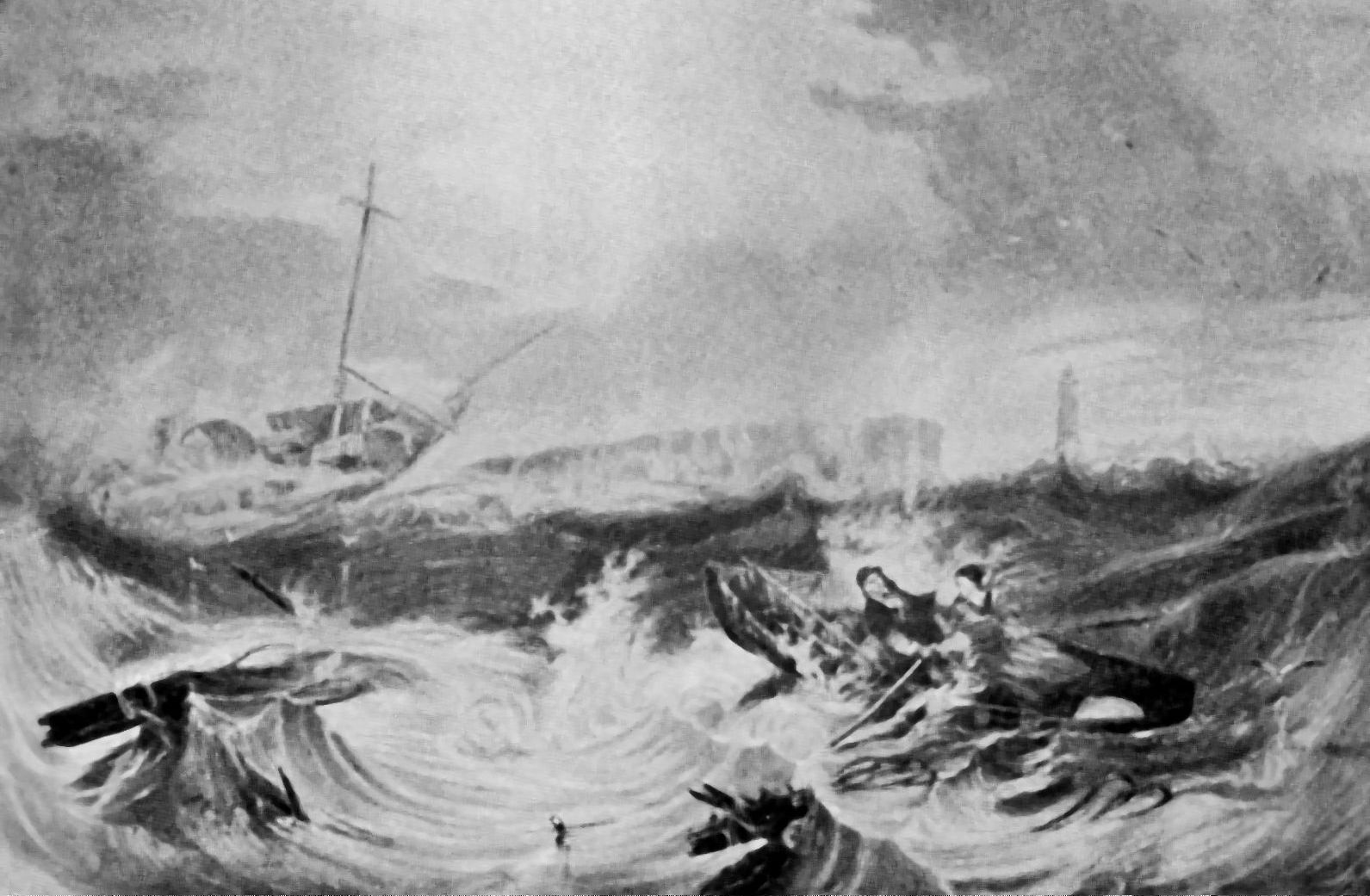 Illustration: The Wreck of the “Forfarshire”