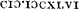 MDCXLVI   in apostrophus form