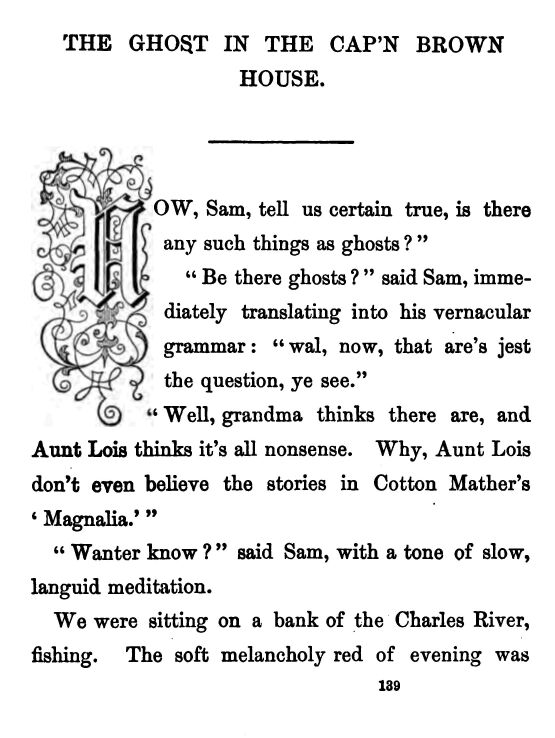 Ghost in Cap'n Brown House, Page 139