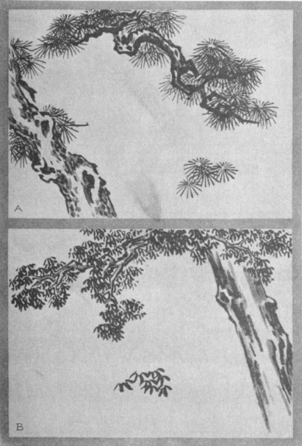 Wheel-Spoke Dot (a). Kai Ji Dot (b). Plate XXXIII. Wheel-Spoke Dot (a). Kai Ji Dot (b). Plate XXXIII.