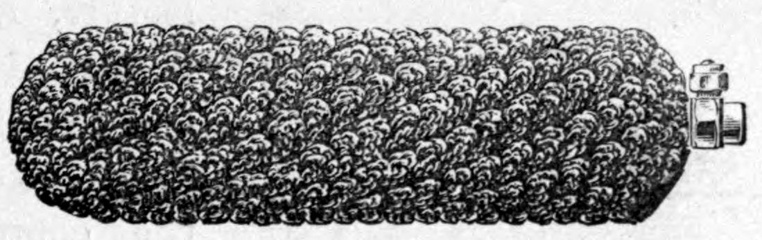 Fig. 8.--Oxygen Cylinder in hemp cover