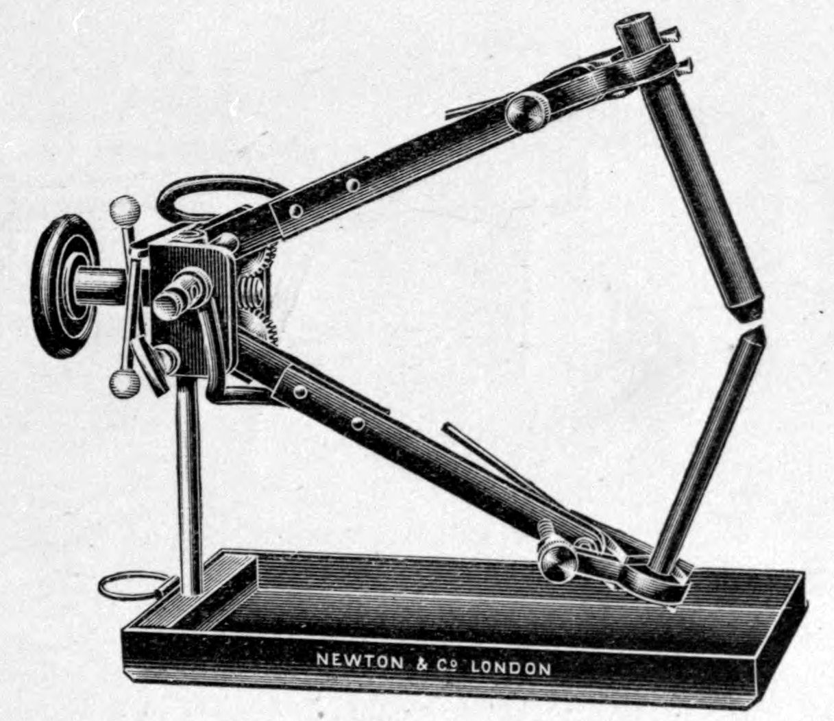 Fig. 29.--Scissors Arc Lamp