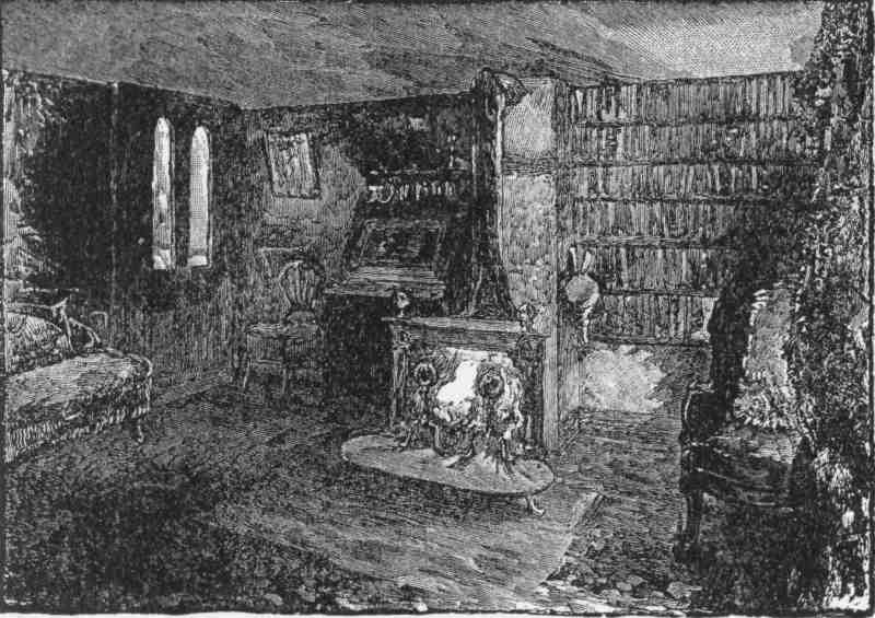WHITTIER'S STUDY AT AMESBURY, MASS. WHITTIER'S STUDY AT AMESBURY, MASS.