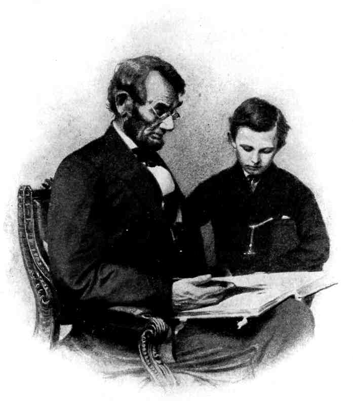 PRESIDENT LINCOLN AND TAD PRESIDENT LINCOLN AND TAD
