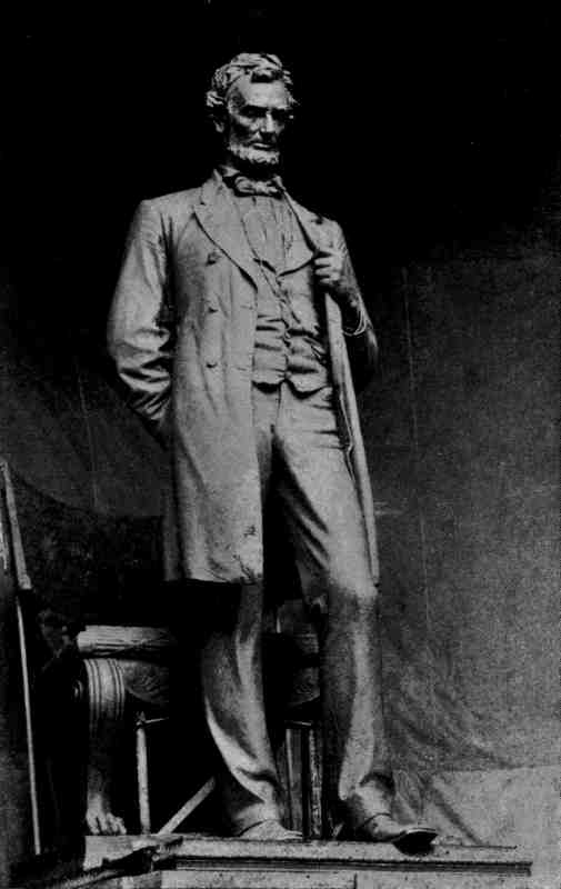 STATUE OF ABRAHAM LINCOLN. BY AUGUSTUS ST. GAUDENS STATUE OF ABRAHAM LINCOLN. BY AUGUSTUS ST. GAUDENS