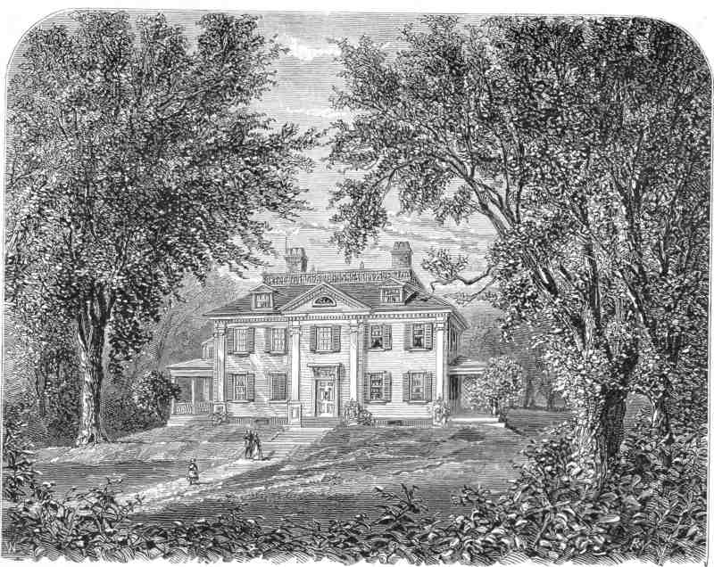 LONGFELLOW'S HOUSE—ONCE WASHINGTON'S HEADQUARTERS AT CAMBRIDGE LONGFELLOW'S HOUSE—ONCE WASHINGTON'S HEADQUARTERS AT CAMBRIDGE