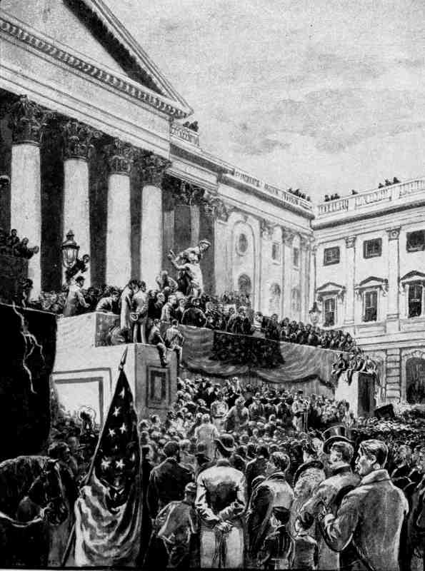 THE INAUGURATION OF PRESIDENT GARFIELD THE INAUGURATION OF PRESIDENT GARFIELD