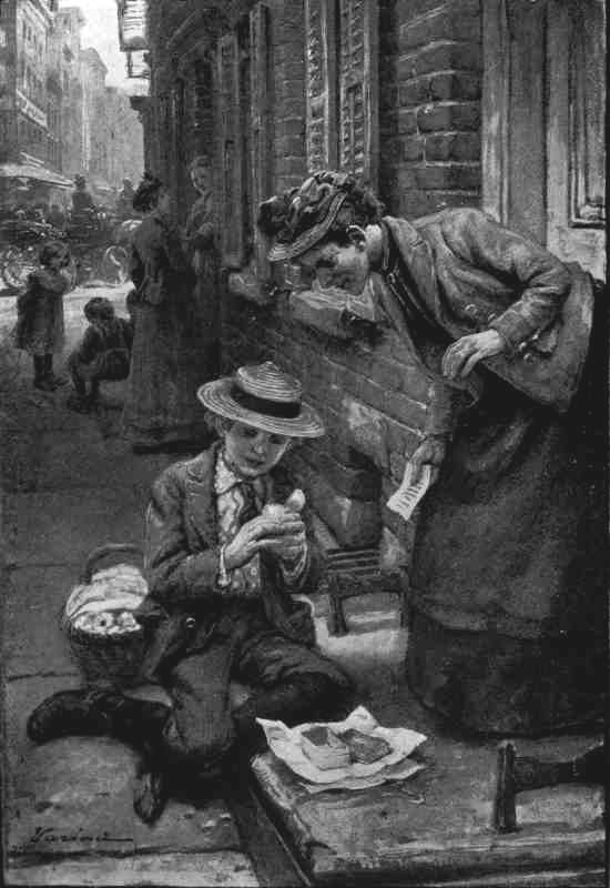 "HE SAT DOWN ON THE STEP, BREATHLESS WITH SURPRISE AND JOY" "HE SAT DOWN ON THE STEP, BREATHLESS WITH SURPRISE AND JOY"