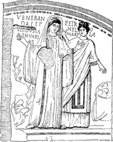 Petronilla and Veneranda. Petronilla and Veneranda.