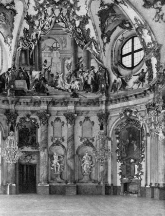 The Emperor’s Hall in the Residence at Wurzburg The Emperor’s Hall in the Residence at Wurzburg