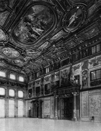 The Gold Room in the Town-hall at Augsburg The Gold Room in the Town-hall at Augsburg