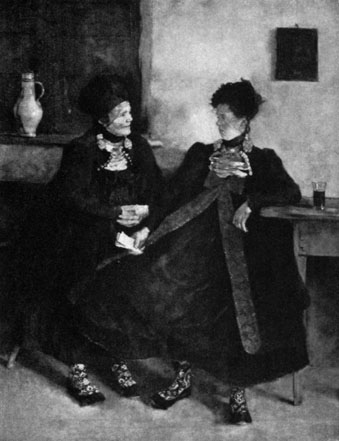 Wilhelm Leibl: “Dachauer Peasant Women” (1875) Wilhelm Leibl: “Dachauer Peasant Women” (1875)