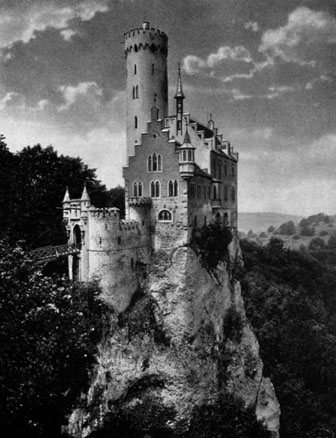 Lichtenstein Castle near Reutlingen in Württemberg Lichtenstein Castle near Reutlingen in Württemberg