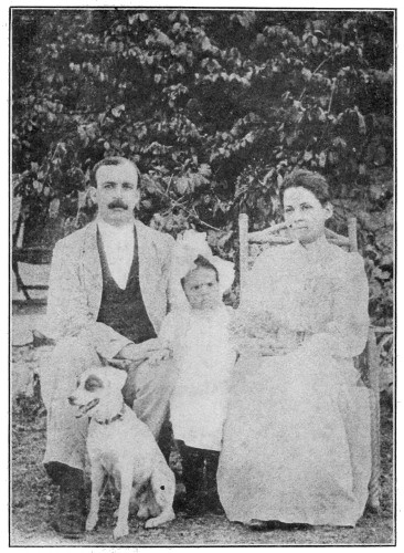 Image unavailable: Rev. E. M. GORDON His wife, Anna M. D. Gordon, Missionaries at Mungeli, India, and daughter