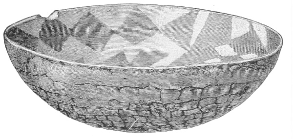 Bowl with coiled exterior and painted interior: Saint George.—1/2. Fig. 244