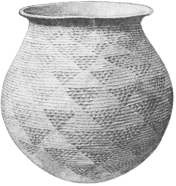 Large vase from Tusayan.—1/4. Fig. 253