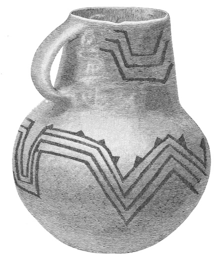 Red pitcher: tumulus at Saint George. Fig. 271