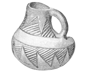 Vase of ecentric form: Tusayan. Fig. 356