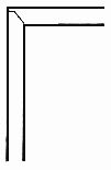 Ordinary work Very small corners diagram