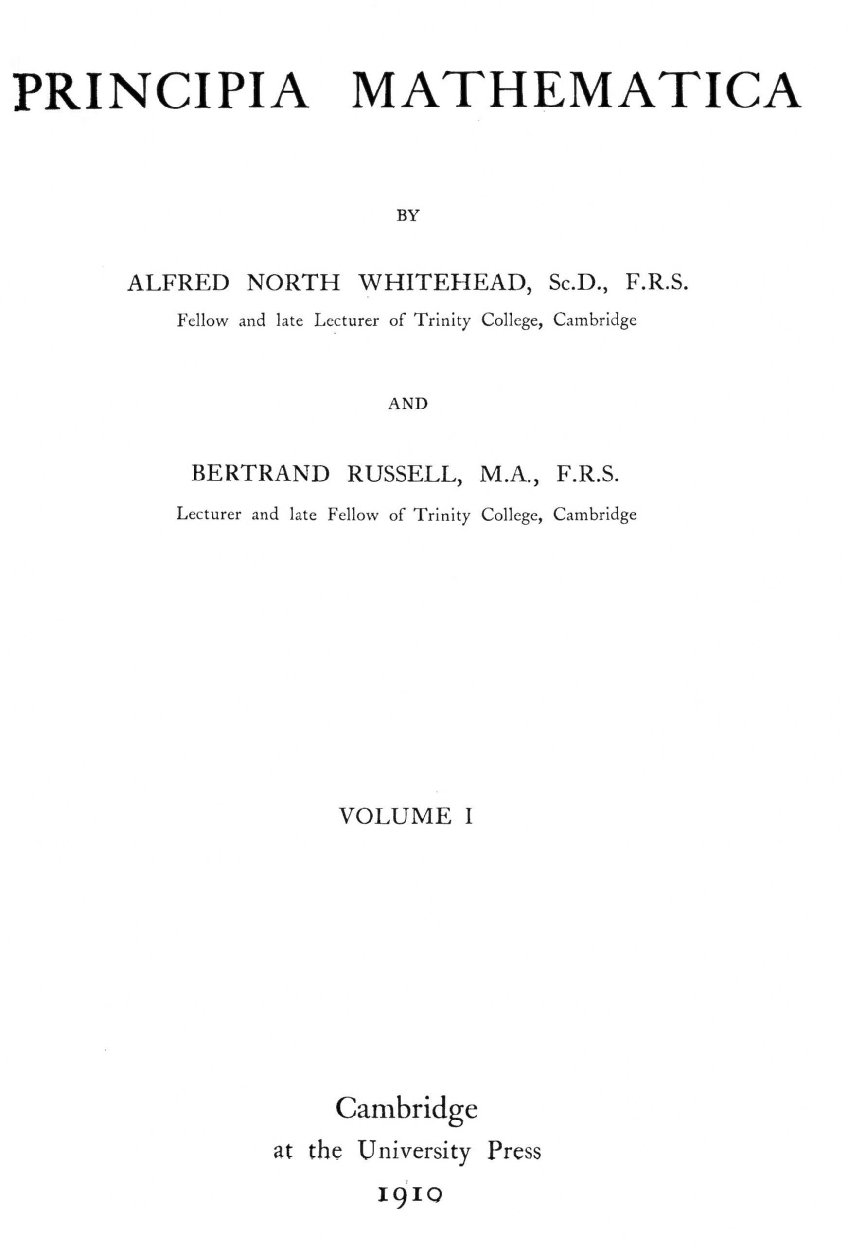 Written as a defense of logicism, this book was instrumental in developing and popularizing modern mathematical logic.