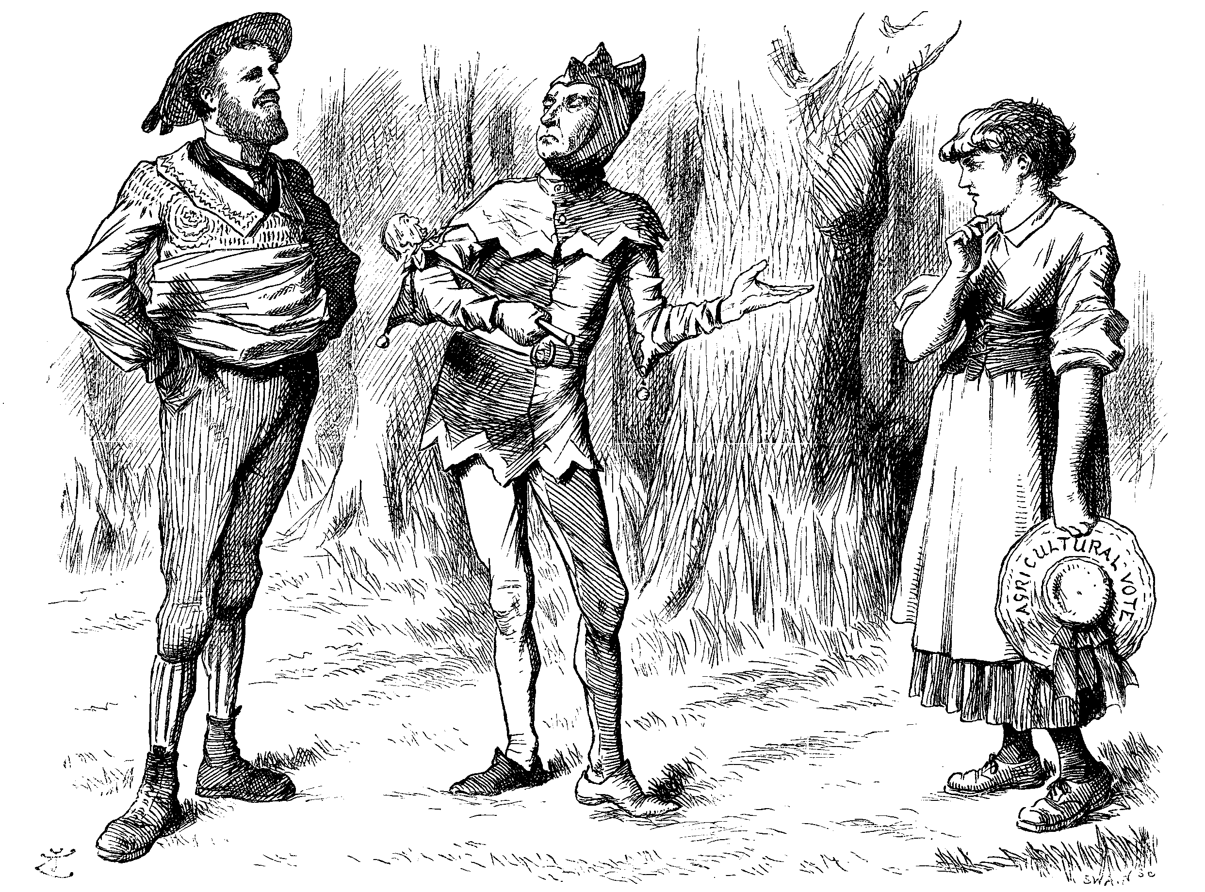 William, Touchstone and Audrey.