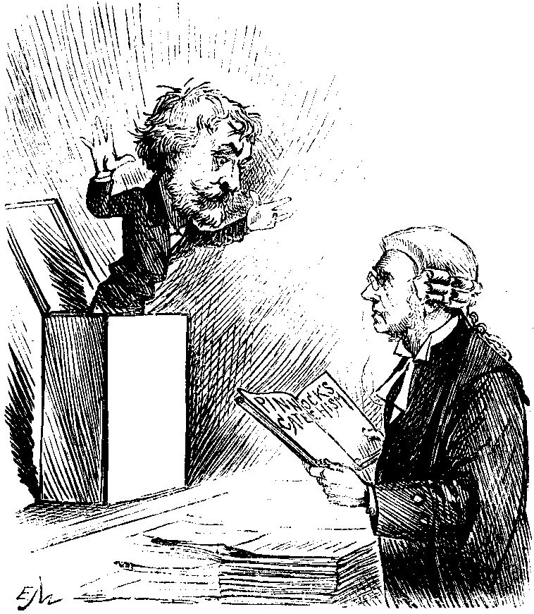 Very much En Évidence; or, George in the box.