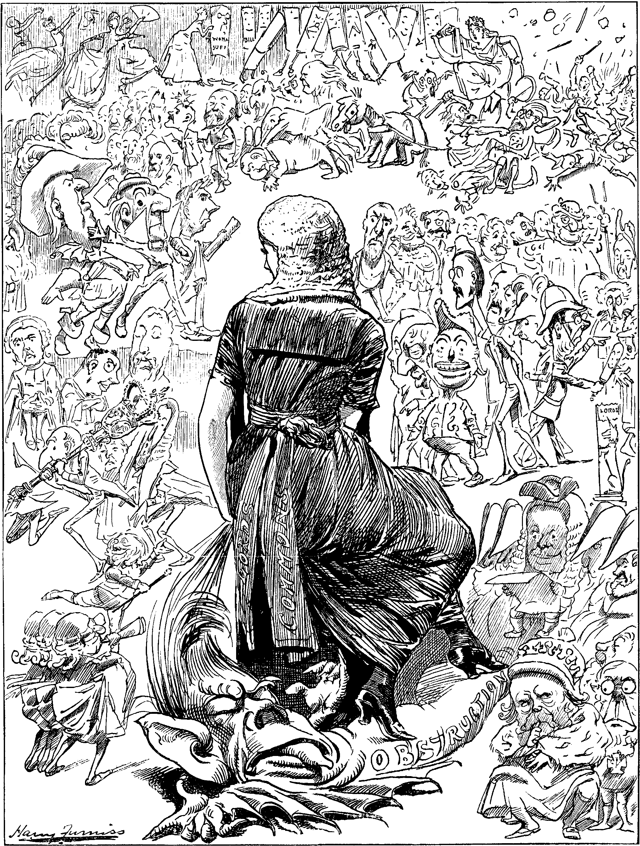 A Parliamentary Pantomime Opening.