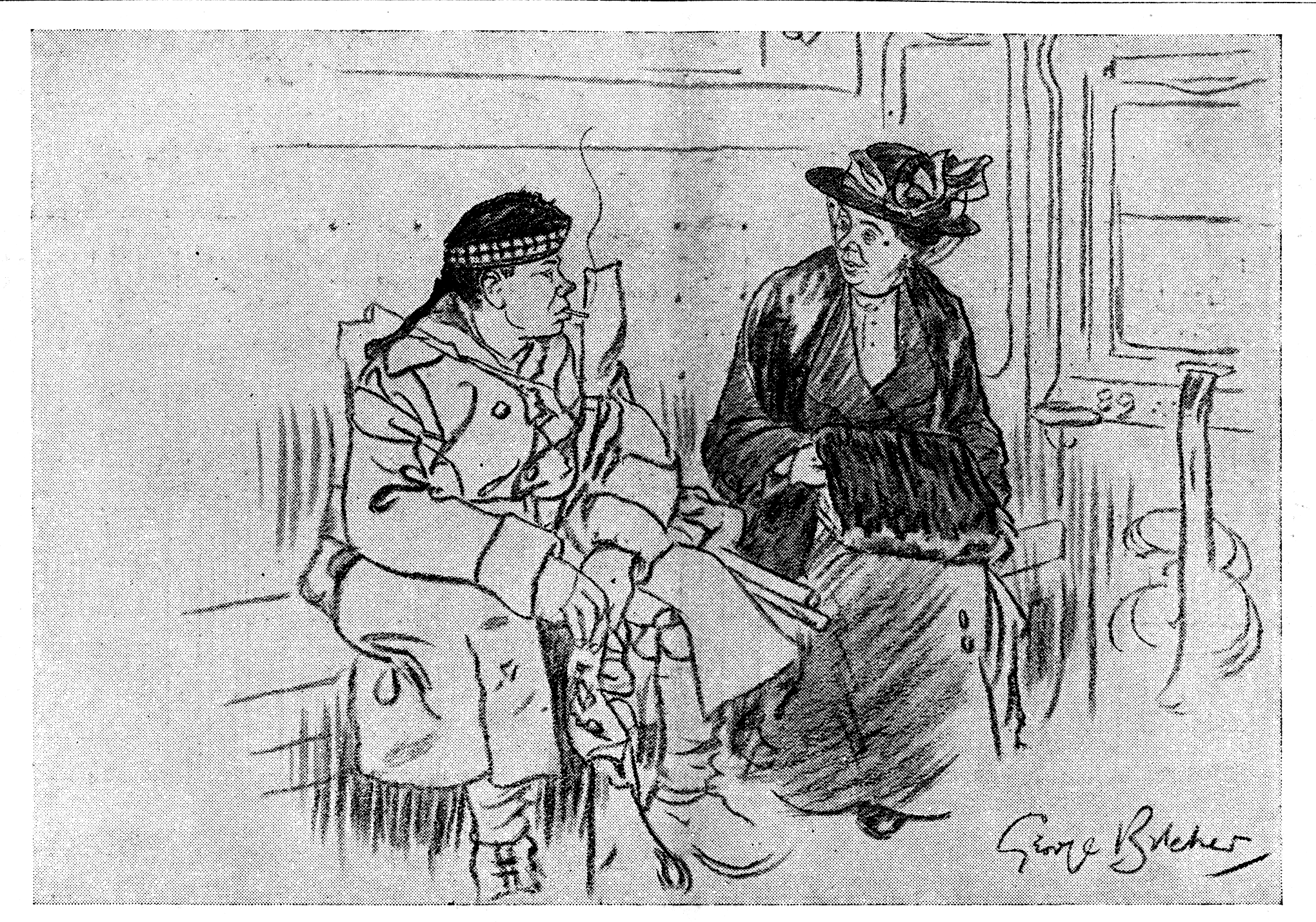 She. "And are you only just back from the trenches? How interesting! You will be able to tell us the real truth about the Kaiser's illness."