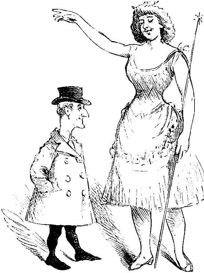 Little Tich and the Fine Fairy.