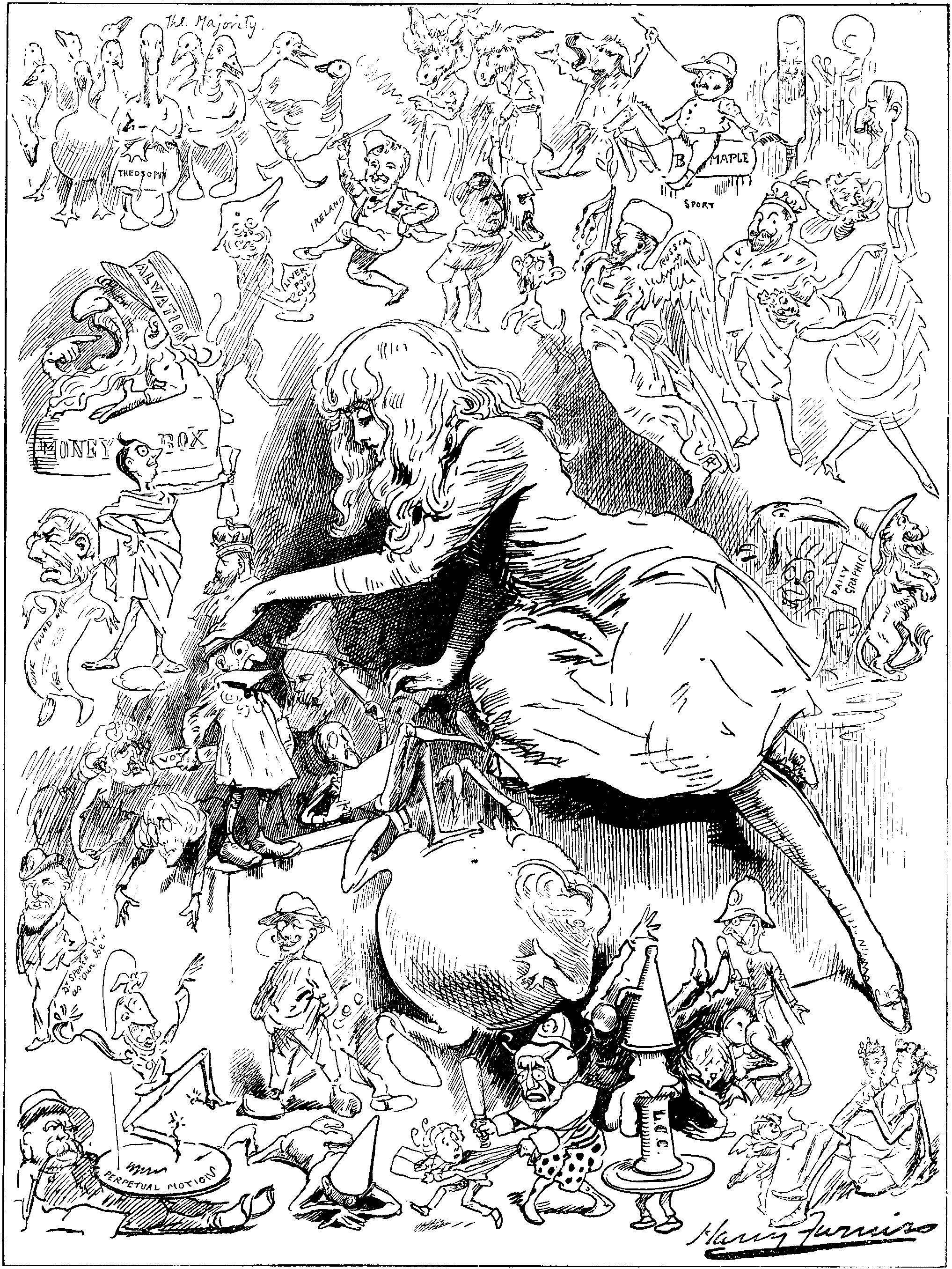 MISS TWELFTHNIGHT AND HER CHARACTERS FOR 1892.