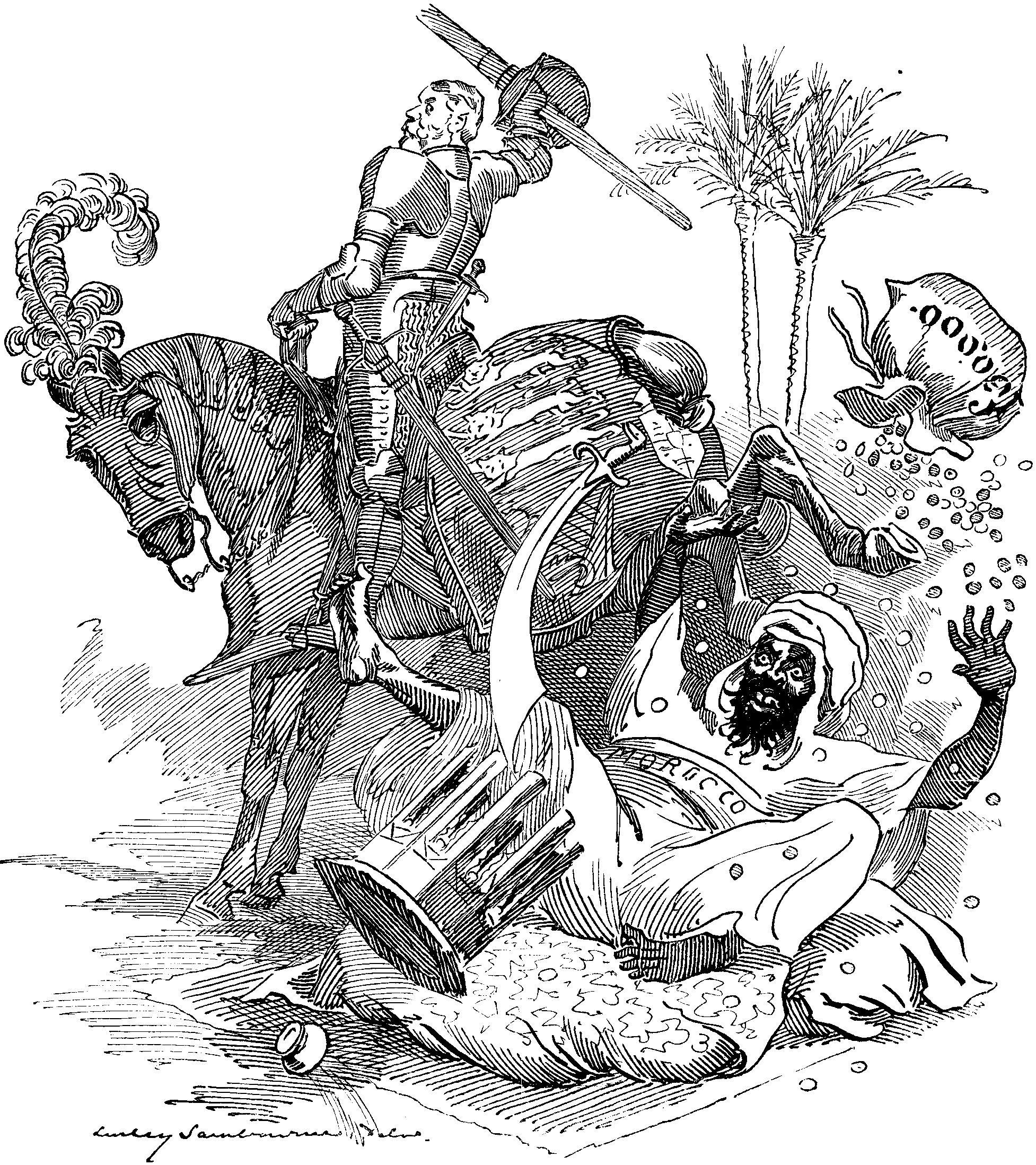 SIR CARLOS EUAN-SMITHEZ; OR, THE INSULTING SULTAN AND THE HIGH-TONED CHRISTIAN KNIGHT.