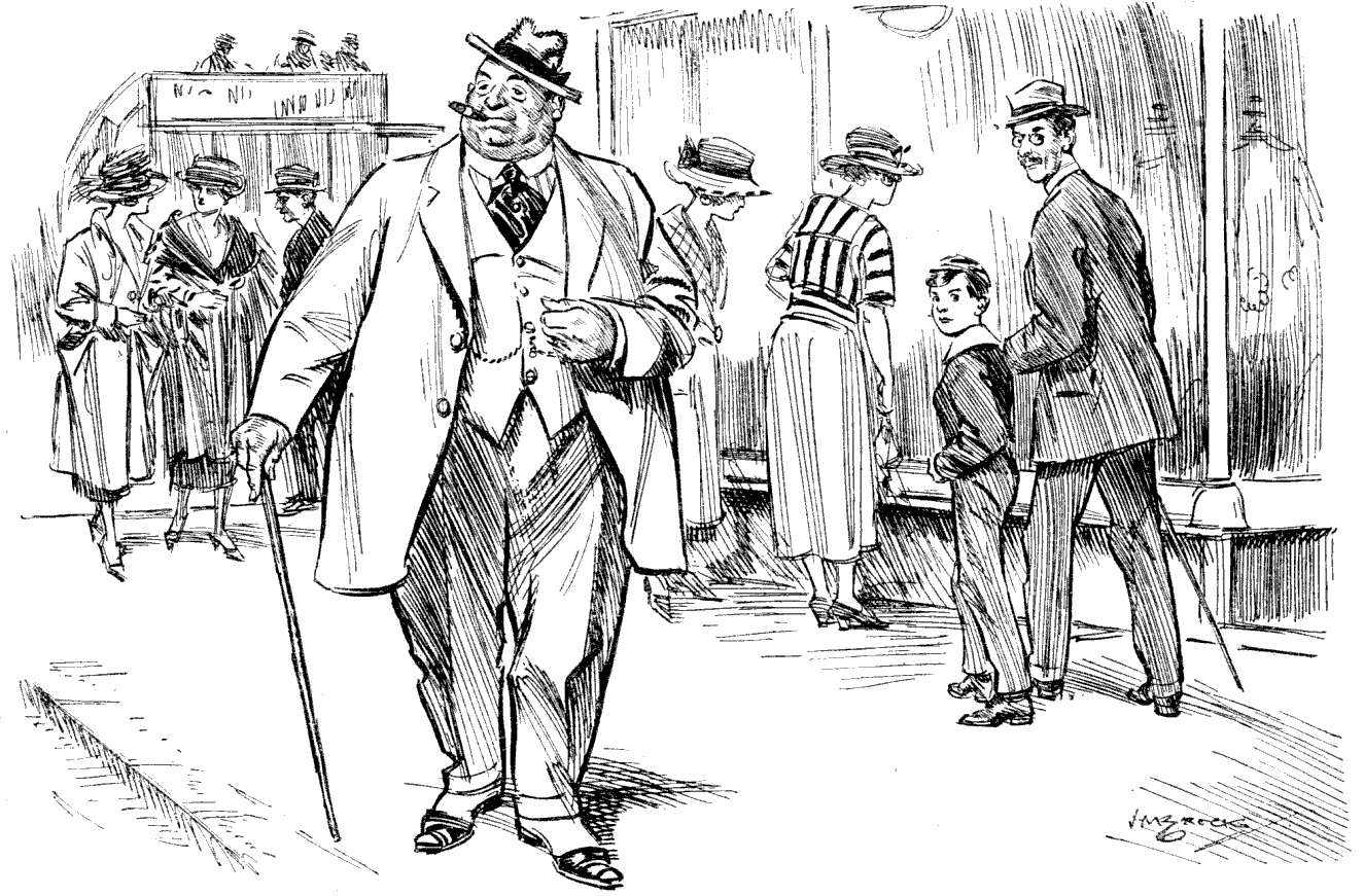 Who's that fat man, Dad?
