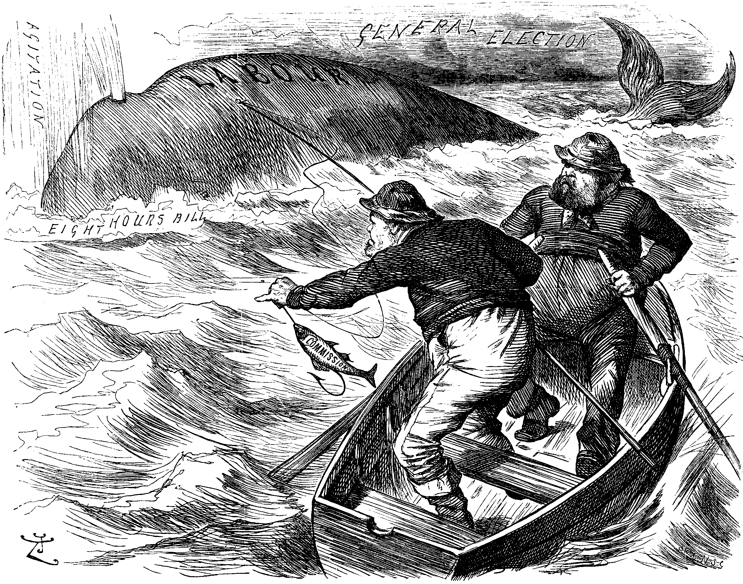 'A SPRAT TO CATCH A WHALE!'
