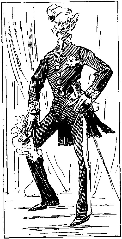 No. 518. A Practical Joke. 'I shall startle 'em if I go in suddenly dressed like this.' J.C. Horsley, R.A.