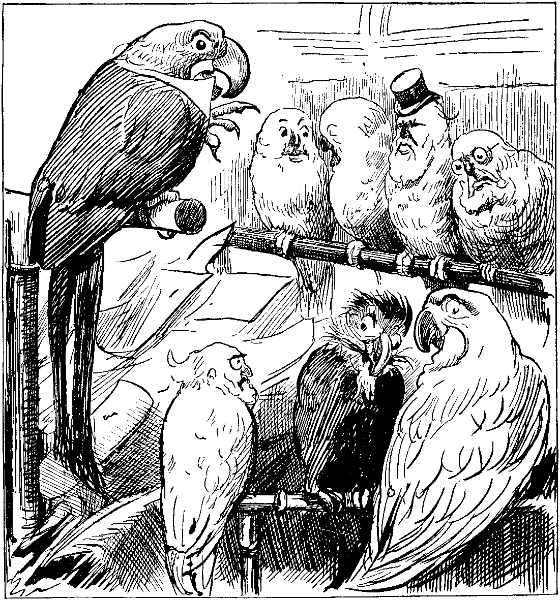 No. 259. 'A Select Committee.' H. Stacy Marks, R.A.