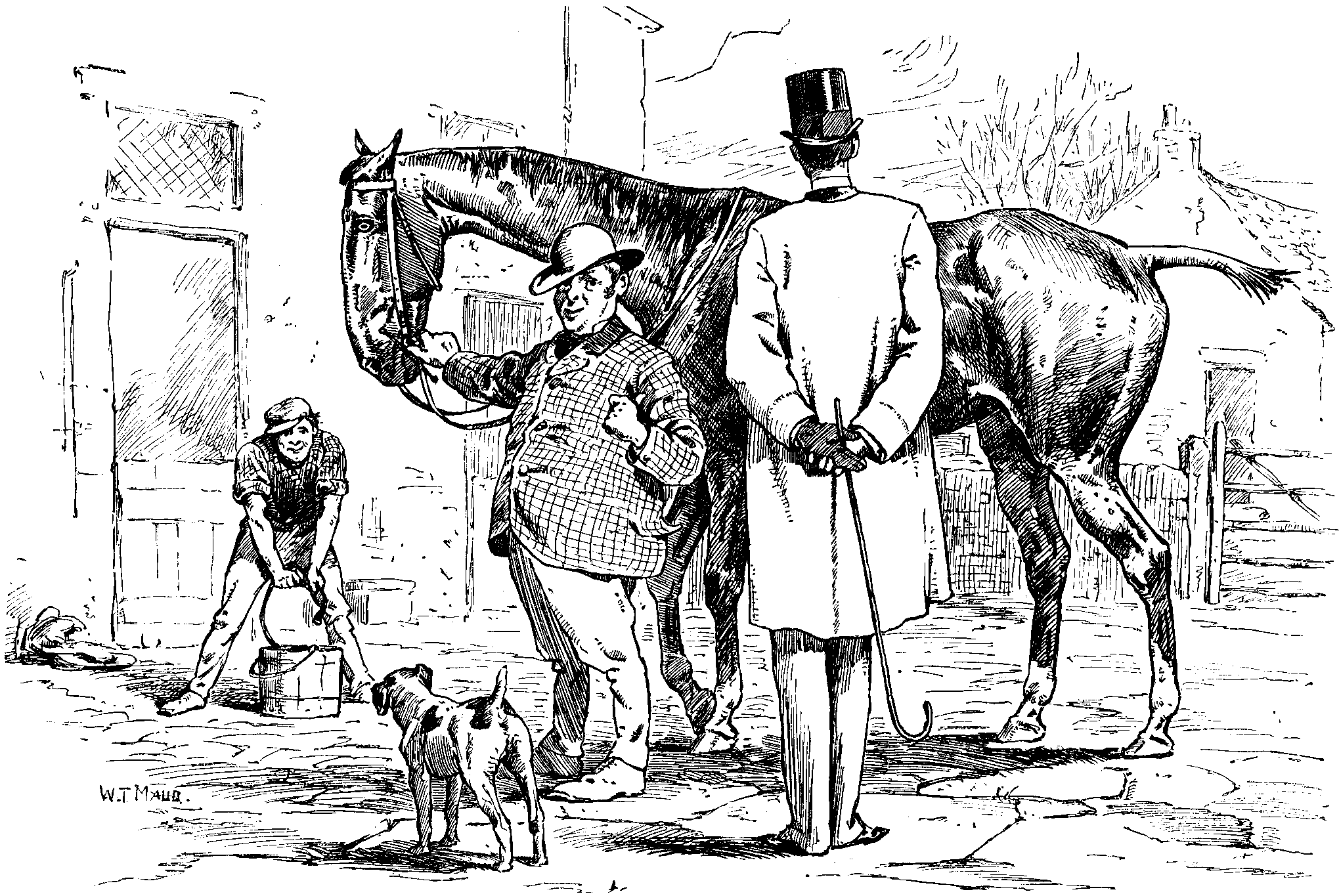 At the Horse Dealer's.